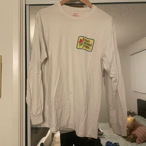 Golf Wang White Long Sleeve Shirt with Graphic